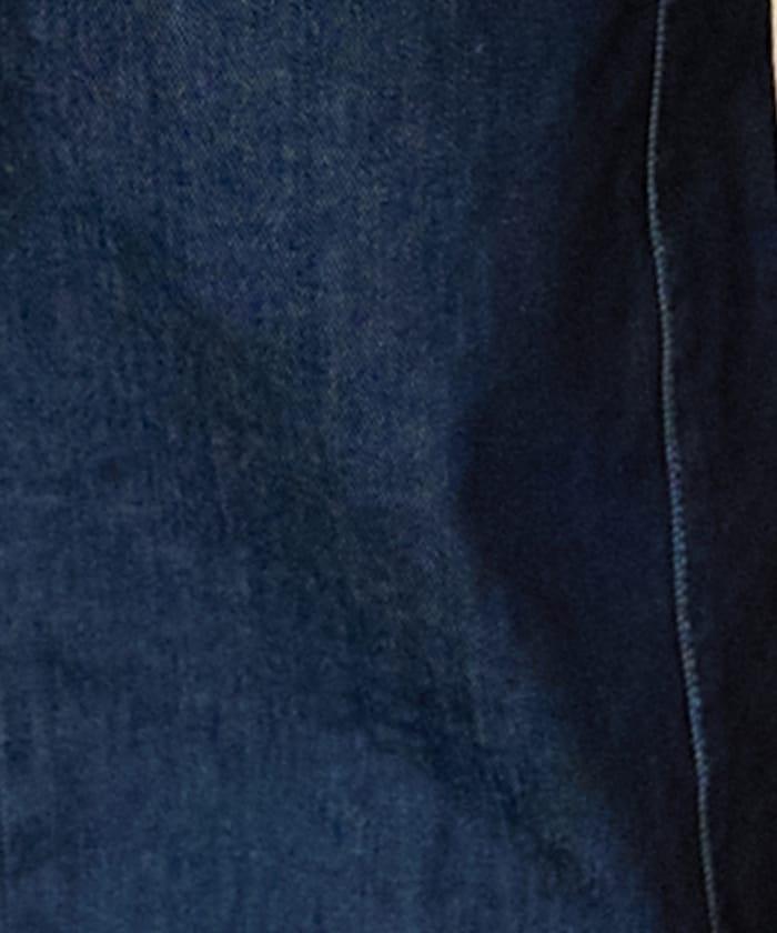 聯名 後開叉 寬鬆直筒