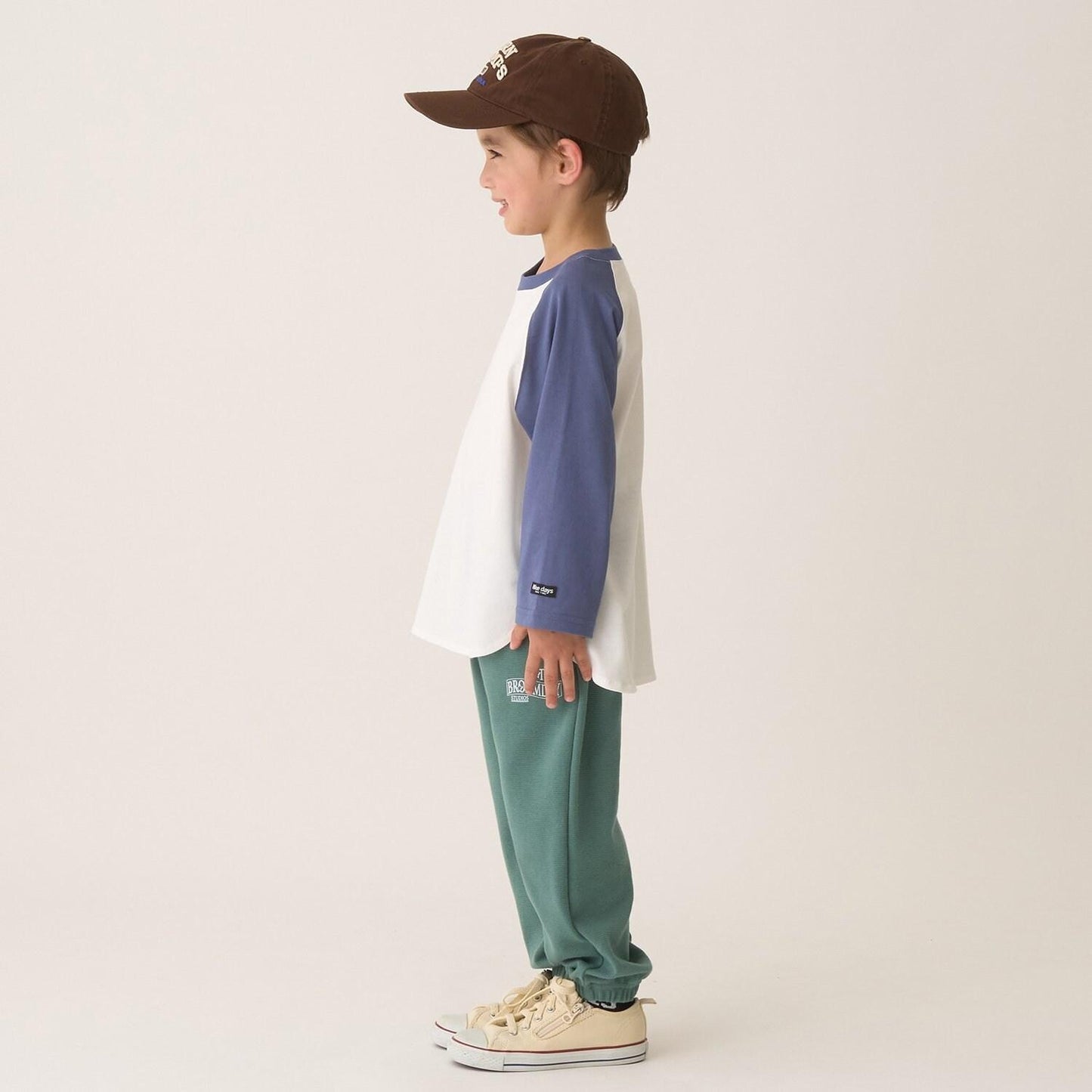 【舒適天竺】寬鬆版型插肩袖T恤