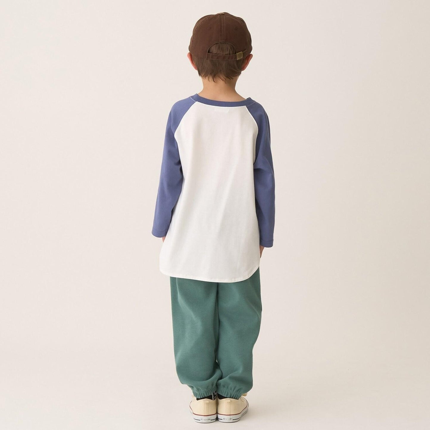 【舒適天竺】寬鬆版型插肩袖T恤