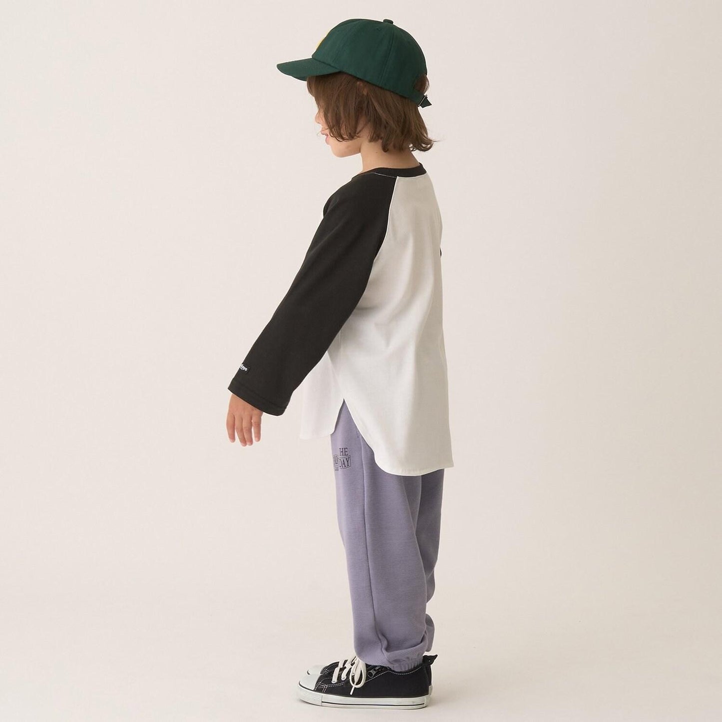 【舒適天竺】寬鬆版型插肩袖T恤