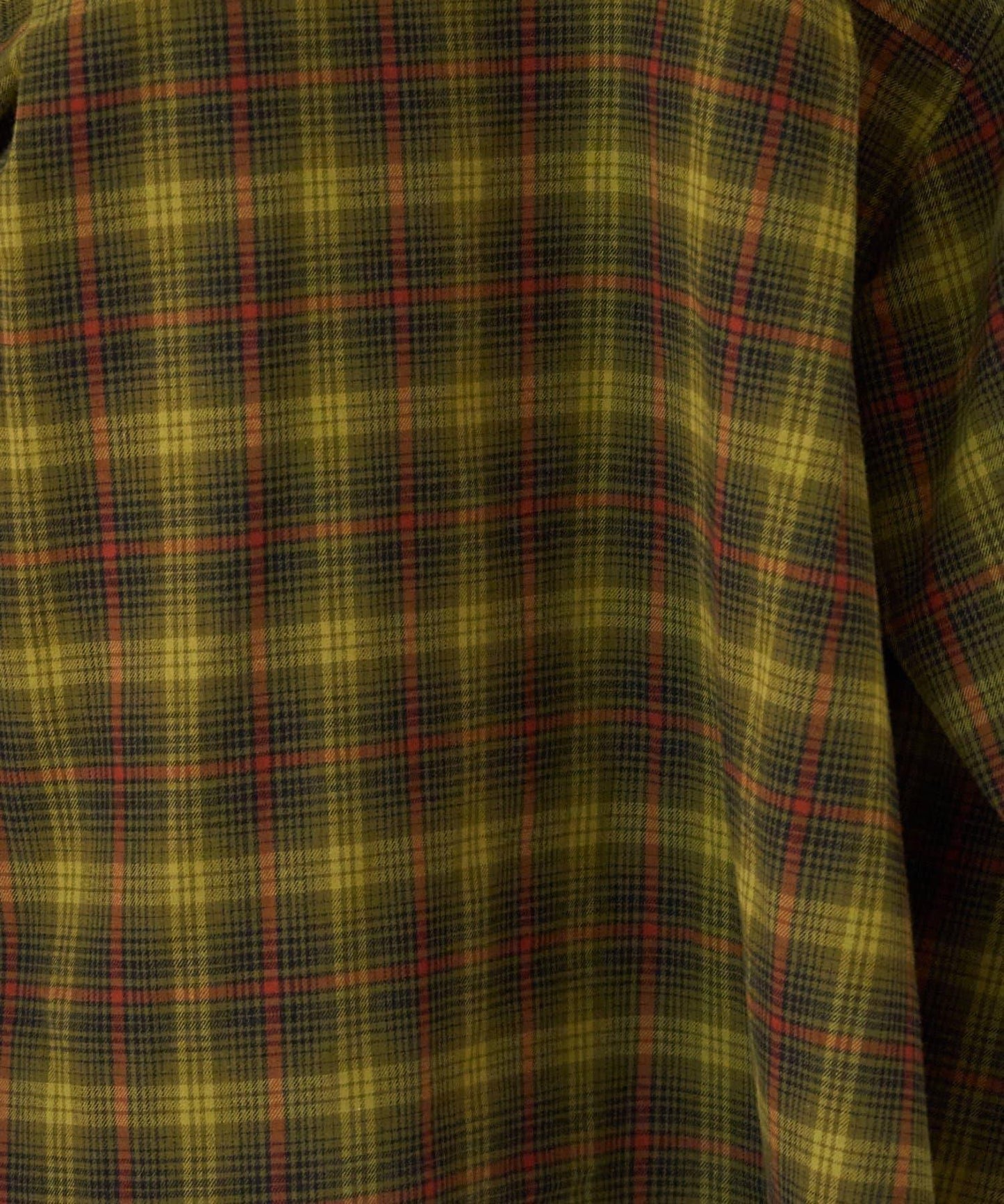 【亞卡企劃】帶食物口袋的混搭加工格子襯衫