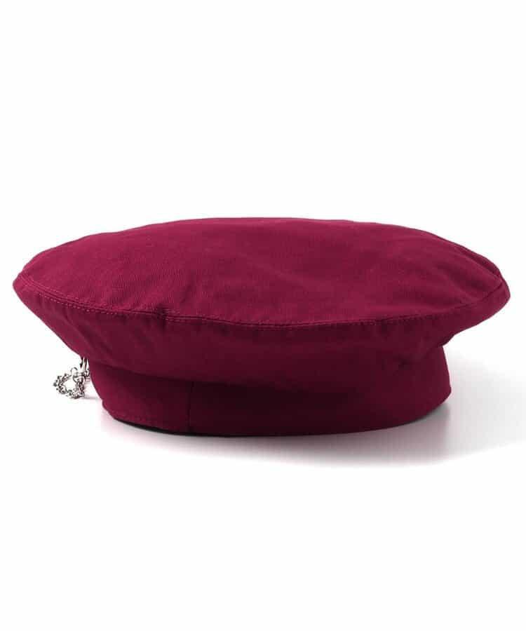 鏈條裝飾貝雷帽