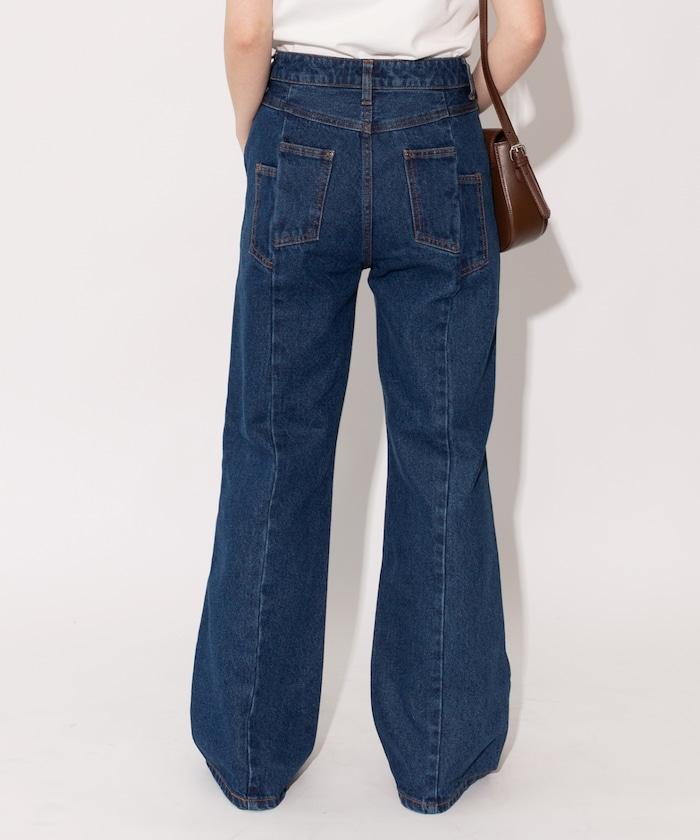 【全骨架優勝!系列】 改良風 牛仔褲<套裝搭配適用>