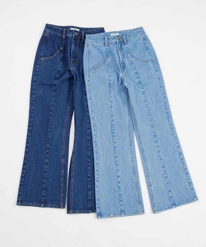 【全骨架優勝!系列】 改良風 牛仔褲<套裝搭配適用>