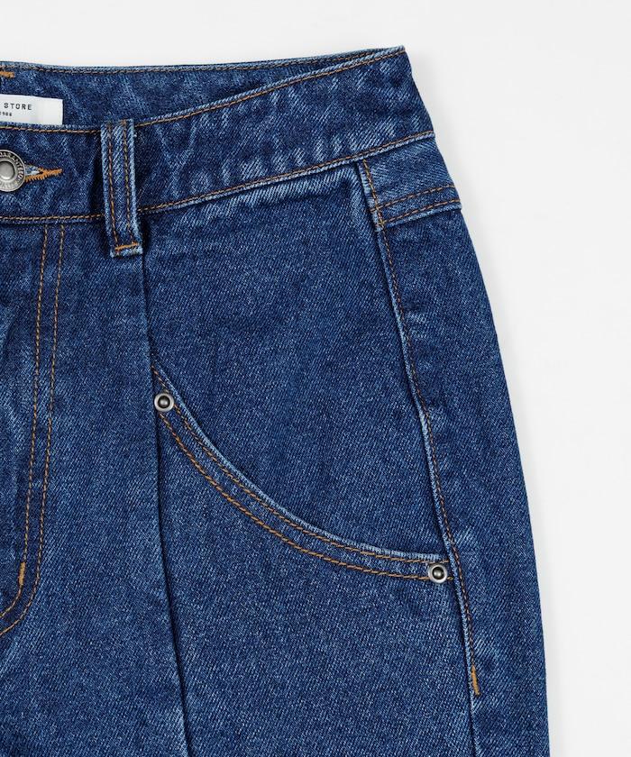 【全骨架優勝!系列】 改良風 牛仔褲<套裝搭配適用>