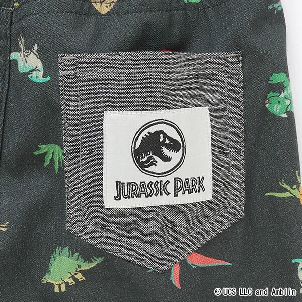 【JURASSIC】恐龍圖案五分褲