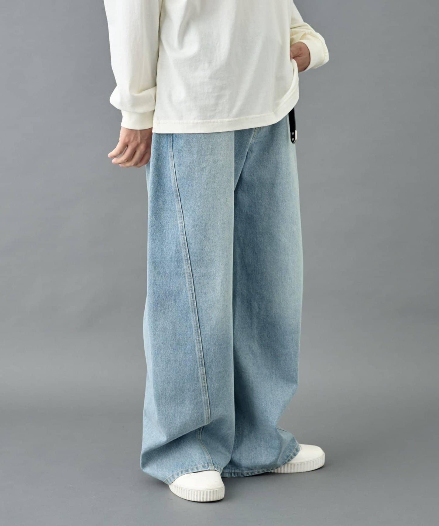 彎曲牛仔褲【男士】