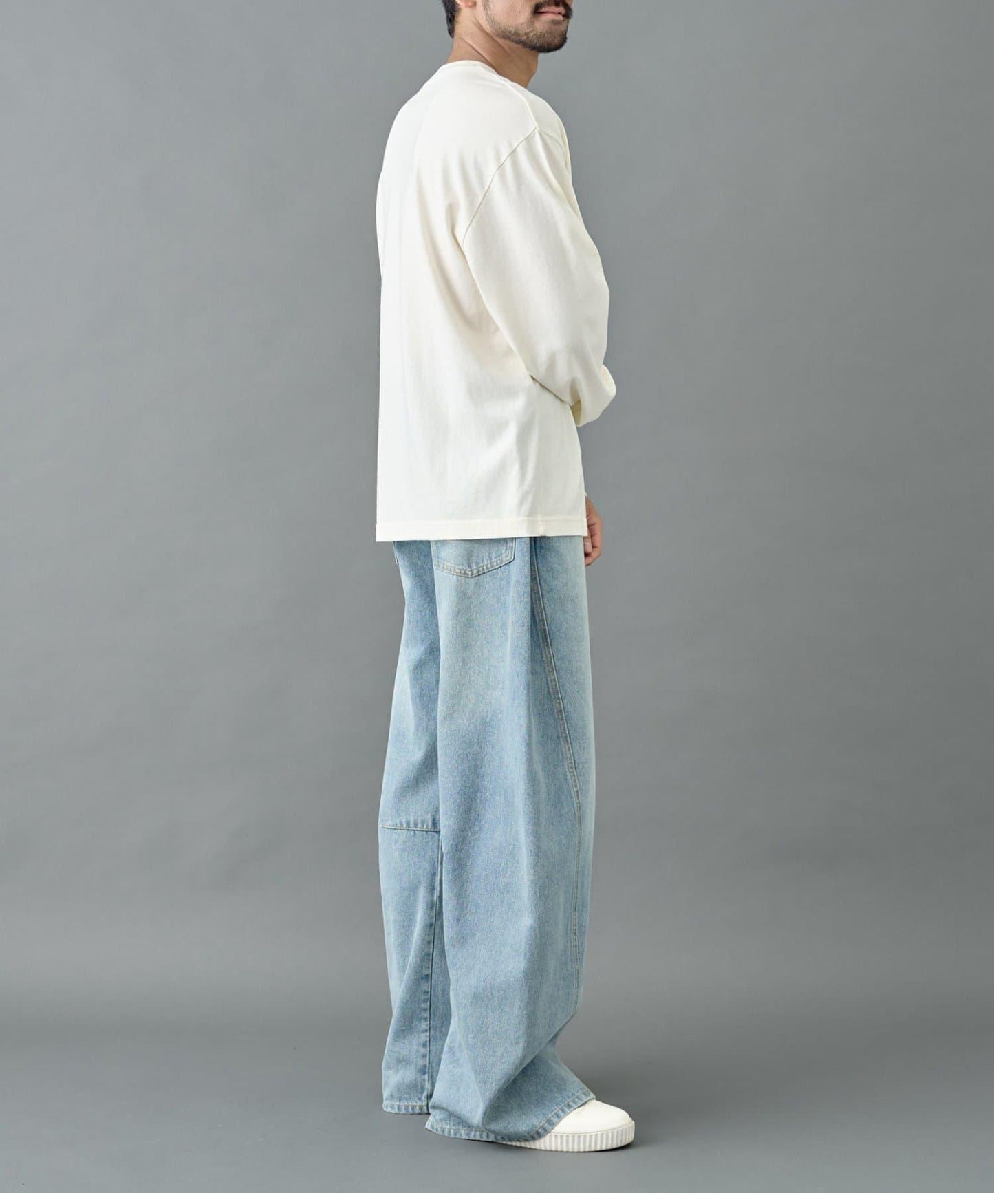 彎曲牛仔褲【男士】