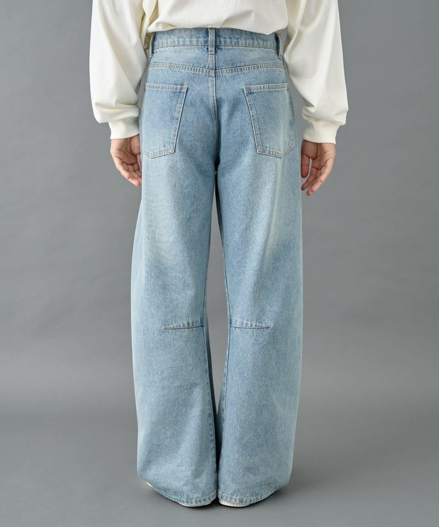 彎曲牛仔褲【男士】