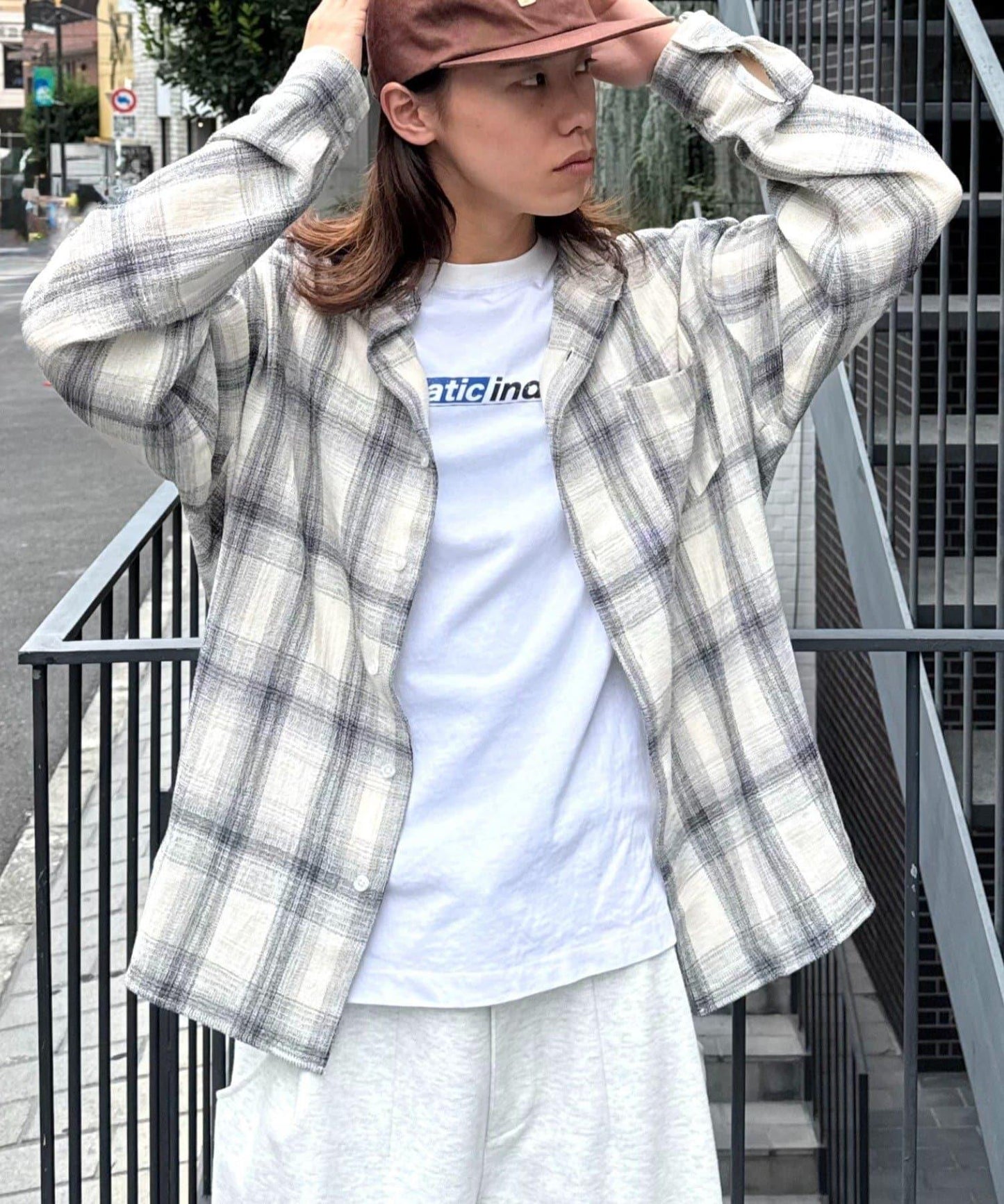 【男女通用】卡拉米奧利奧佈雷格格紋襯衫