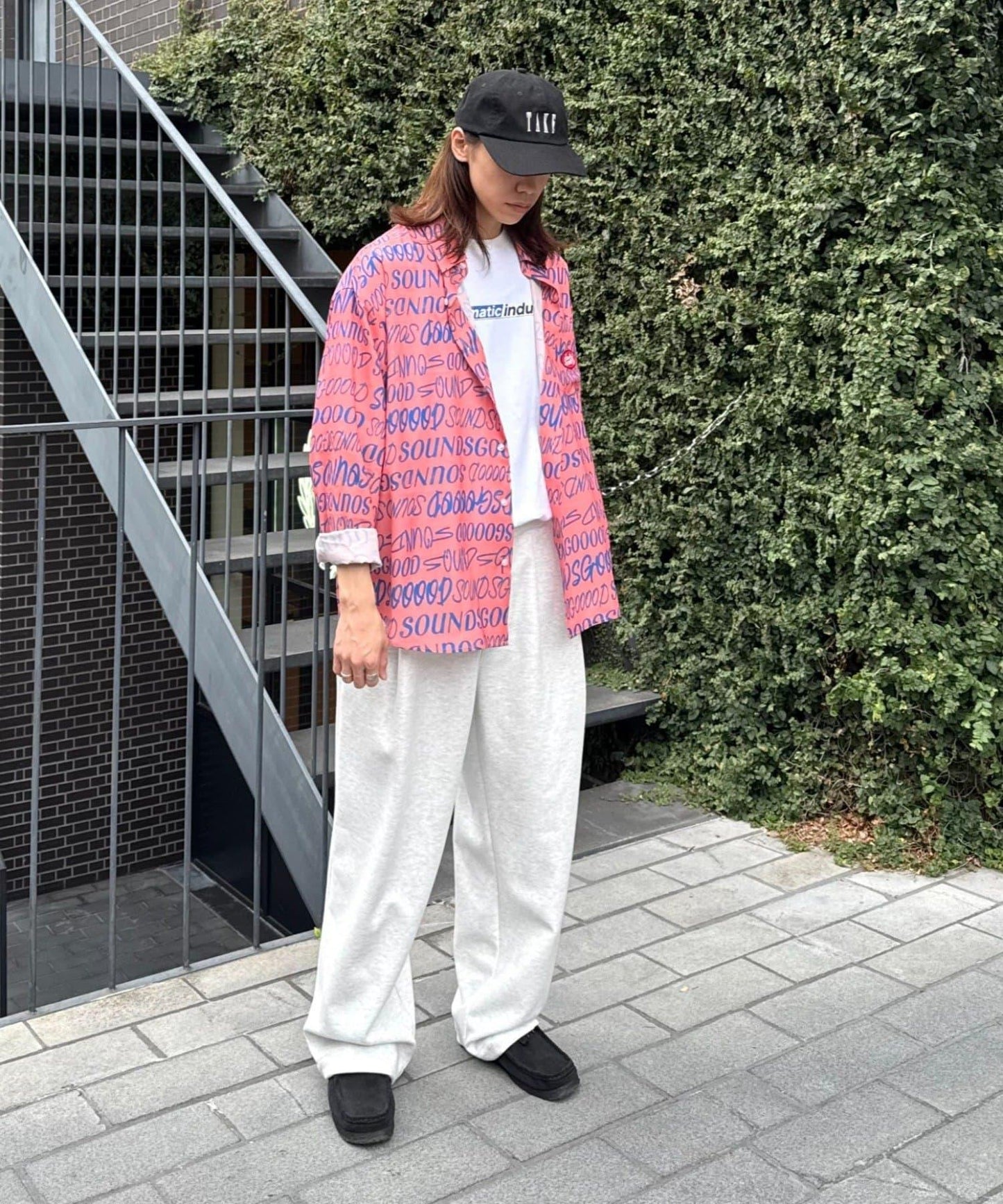 【SOUNDSGOOOOD】全印花logo襯衫