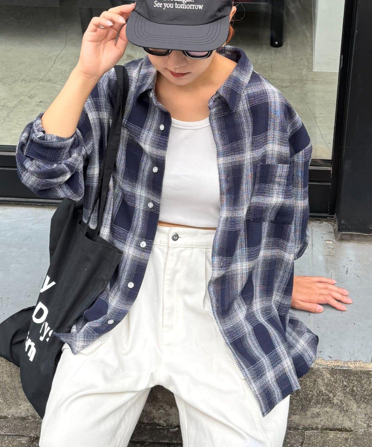 【男女通用】卡拉米奧利奧佈雷格格紋襯衫