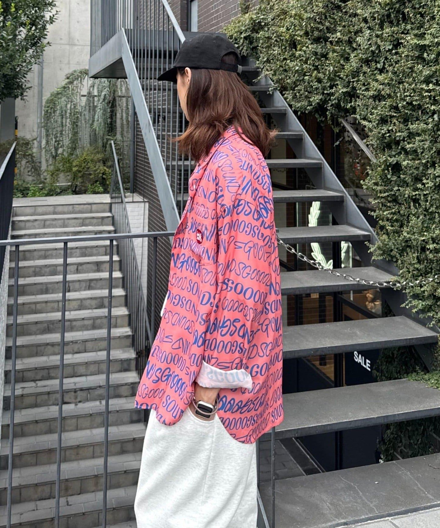 【SOUNDSGOOOOD】全印花logo襯衫