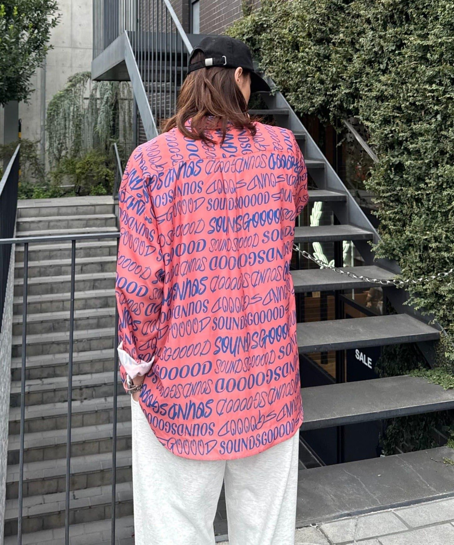 【SOUNDSGOOOOD】全印花logo襯衫