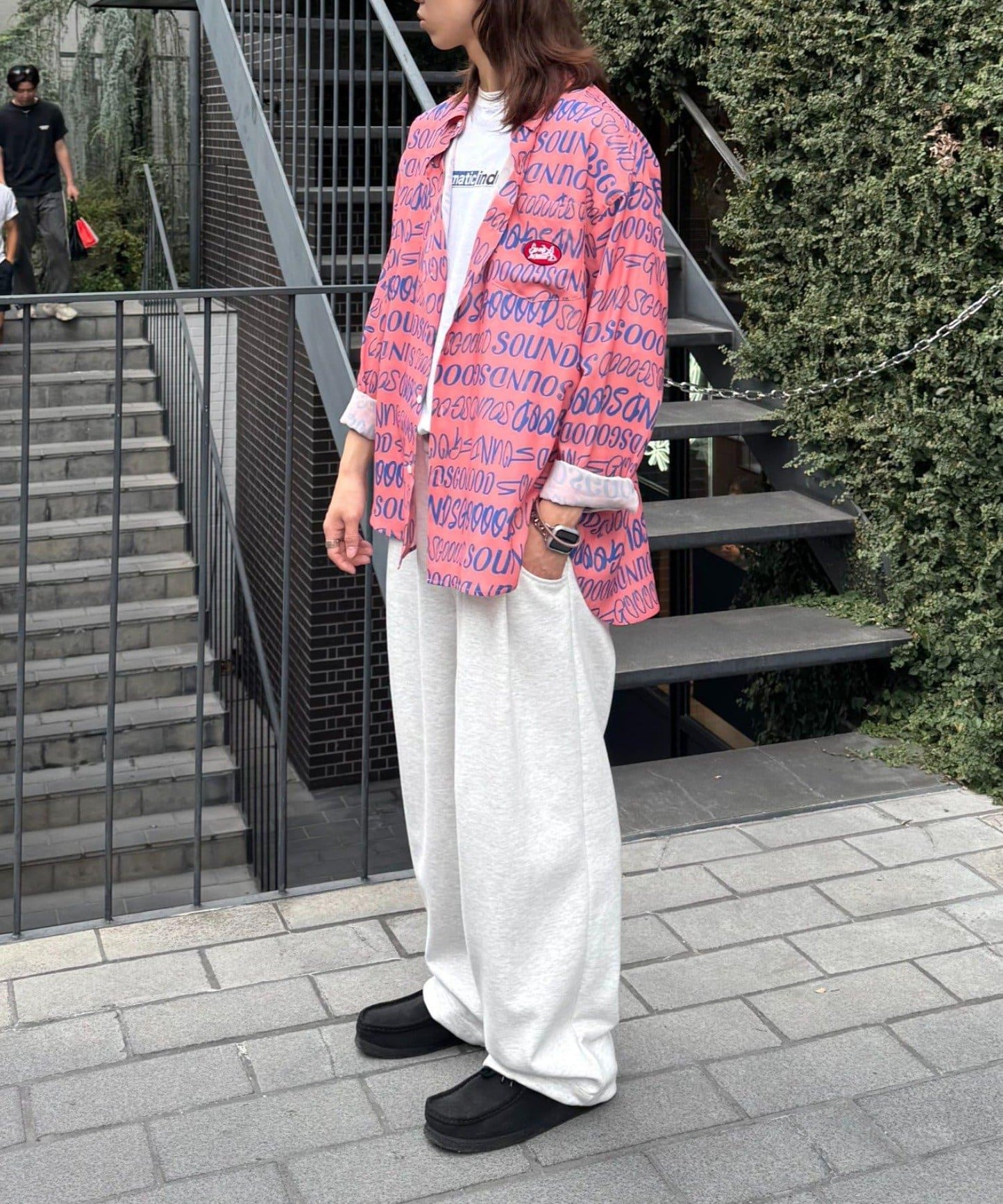 【SOUNDSGOOOOD】全印花logo襯衫