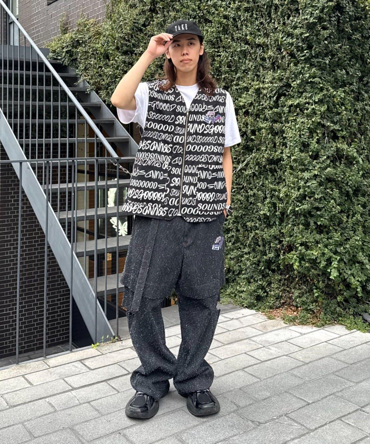 【SOUNDSGOOOOD】牛仔疊穿褲