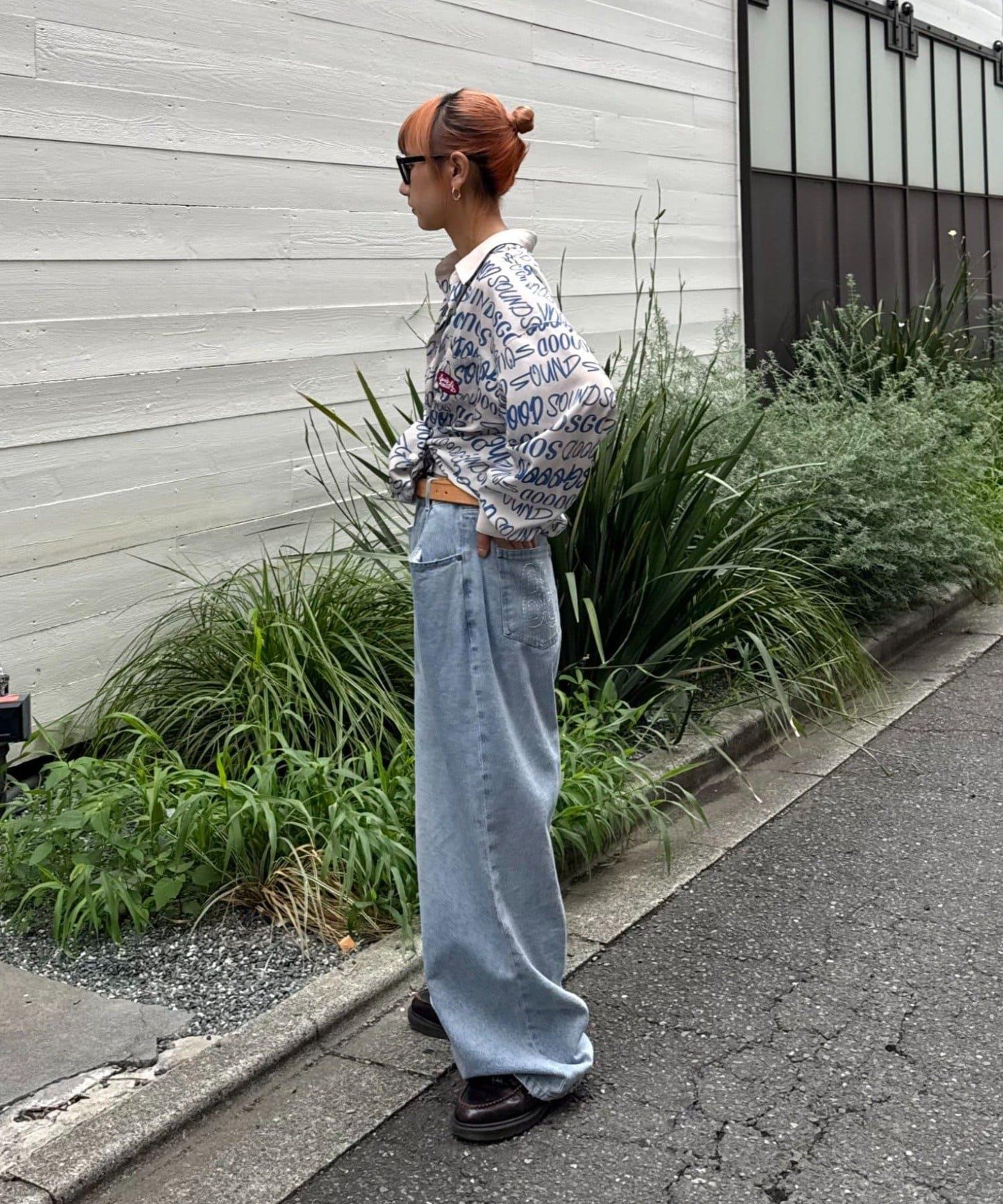 【SOUNDSGOOOOD】全印花logo襯衫