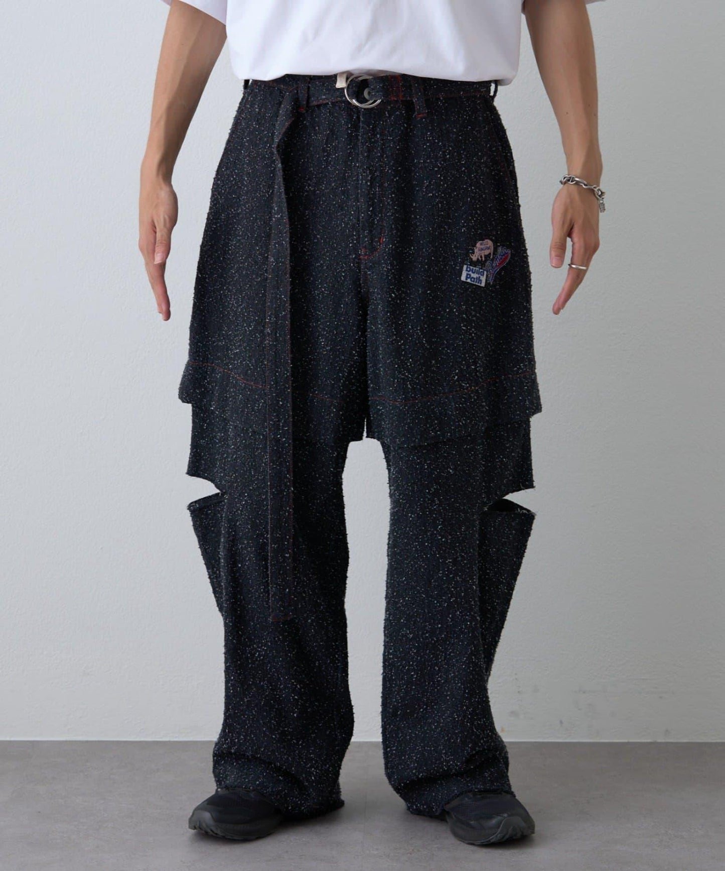 【SOUNDSGOOOOD】牛仔疊穿褲