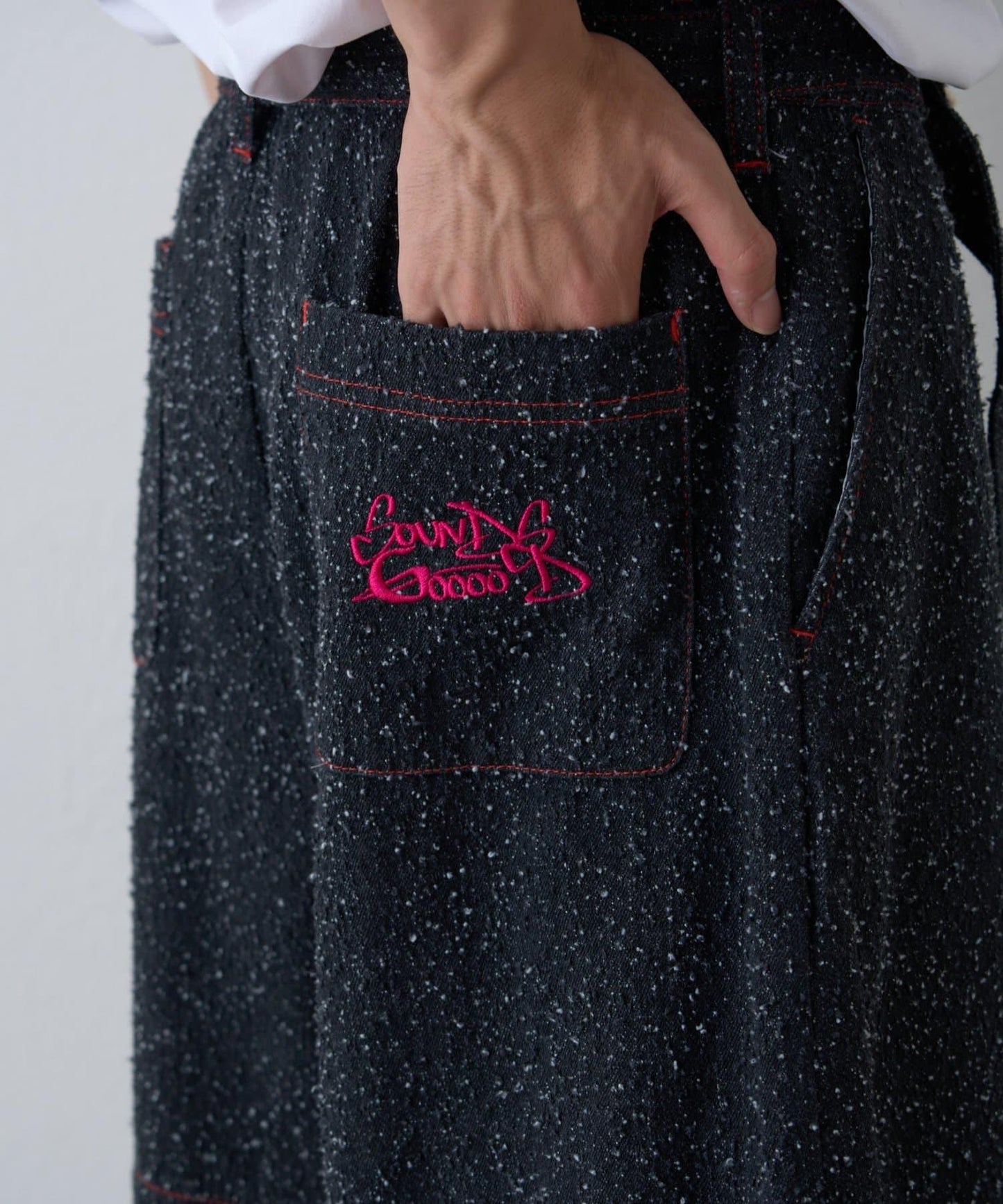 【SOUNDSGOOOOD】牛仔疊穿褲