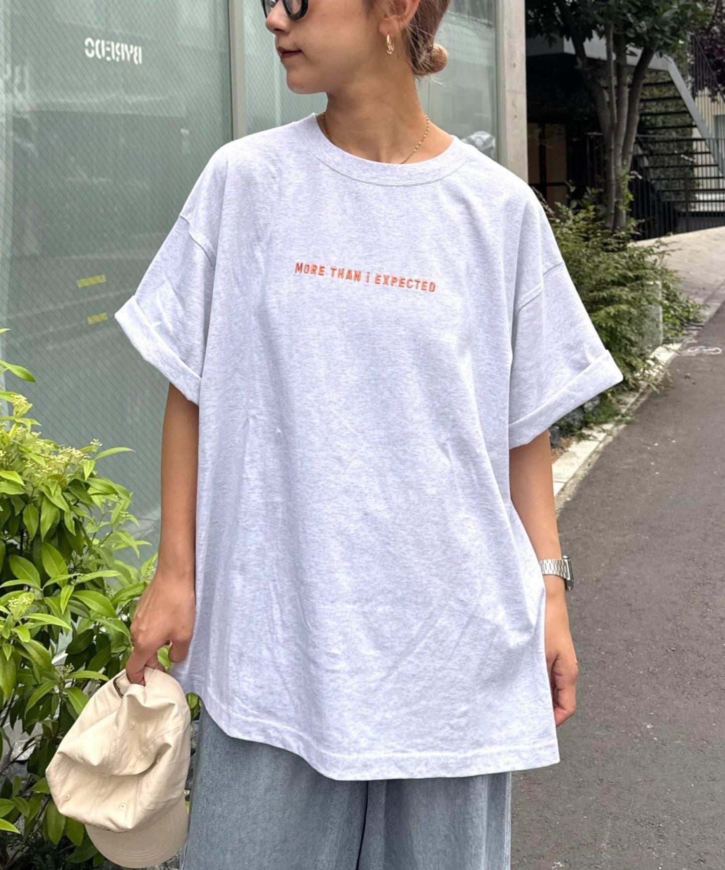 多色圖形印花T恤