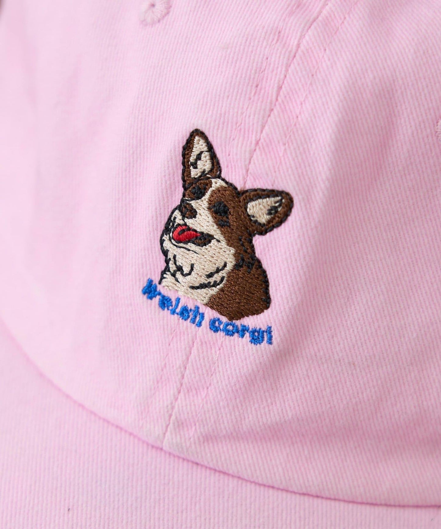 【SOUNDSGOOOOD】犬刺繡帆布帽