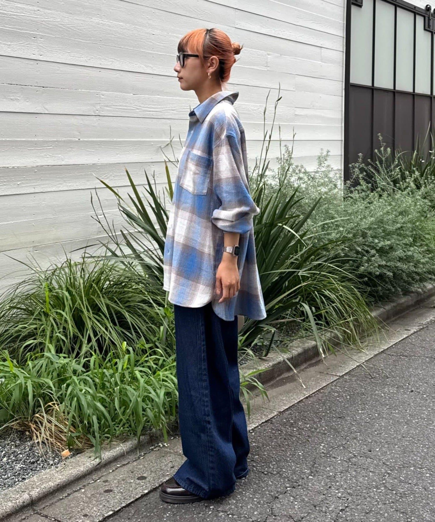 【男女通用】卡拉米奧利奧佈雷格格紋襯衫