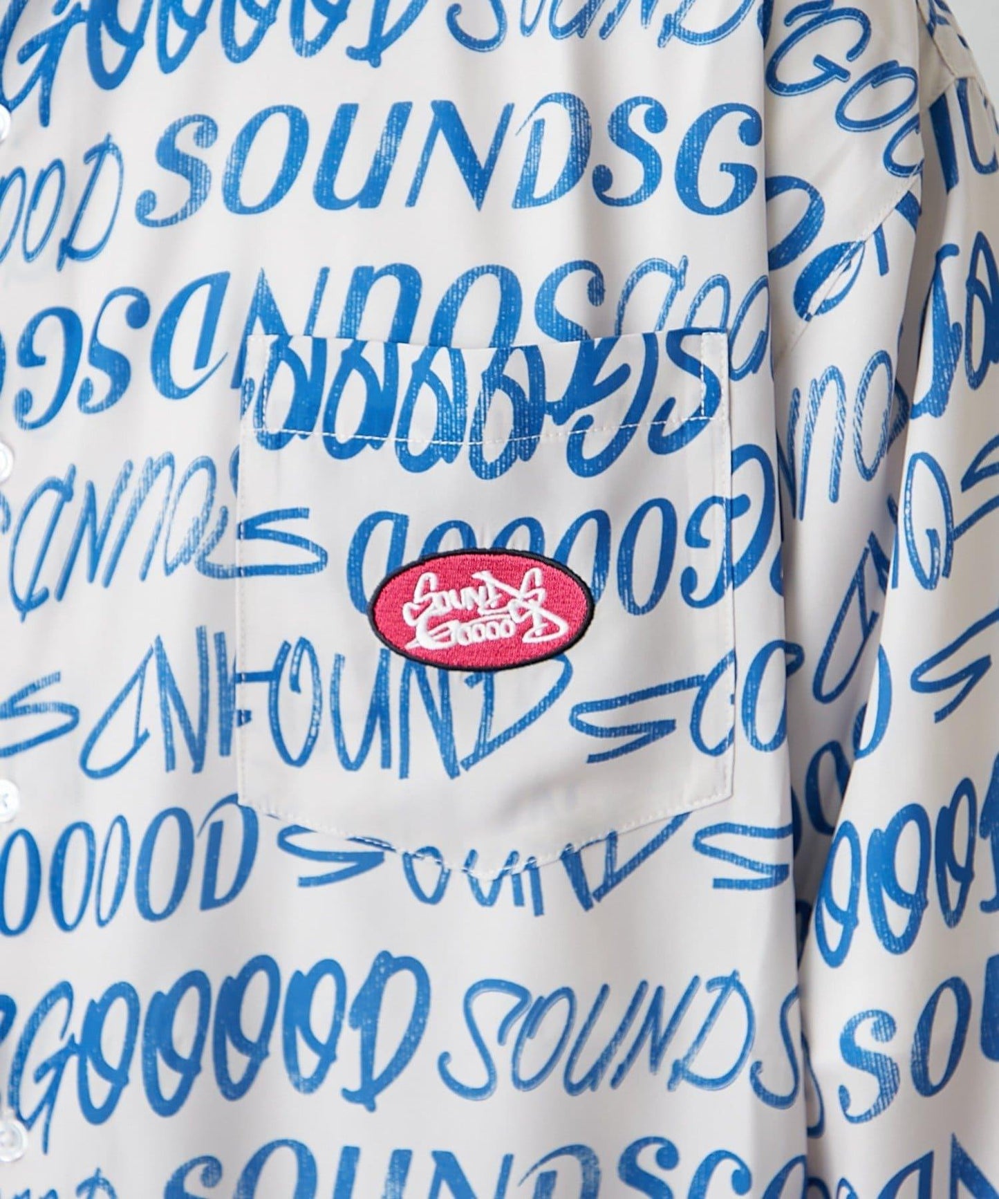 【SOUNDSGOOOOD】全印花logo襯衫