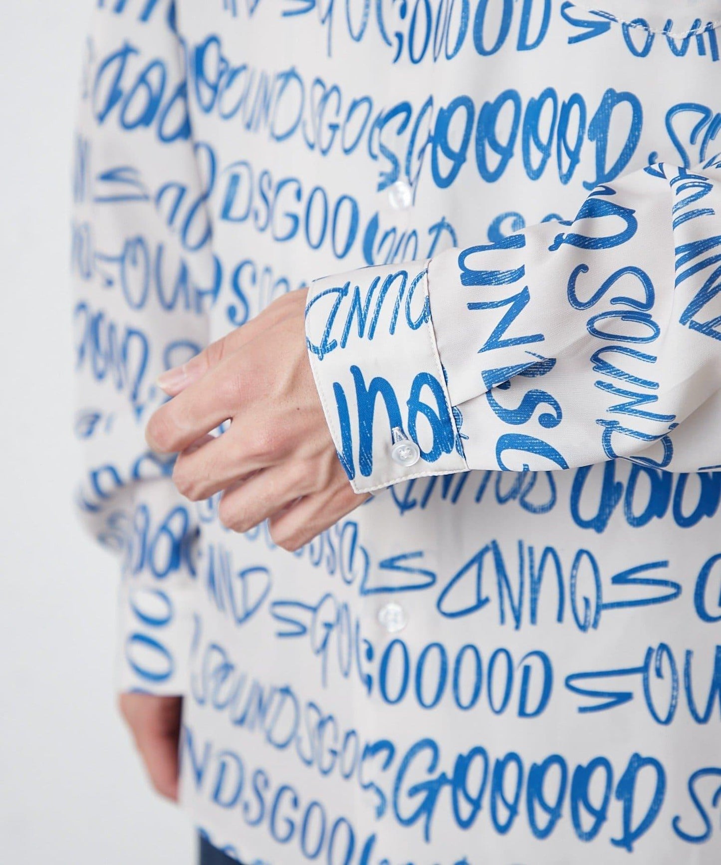 【SOUNDSGOOOOD】全印花logo襯衫