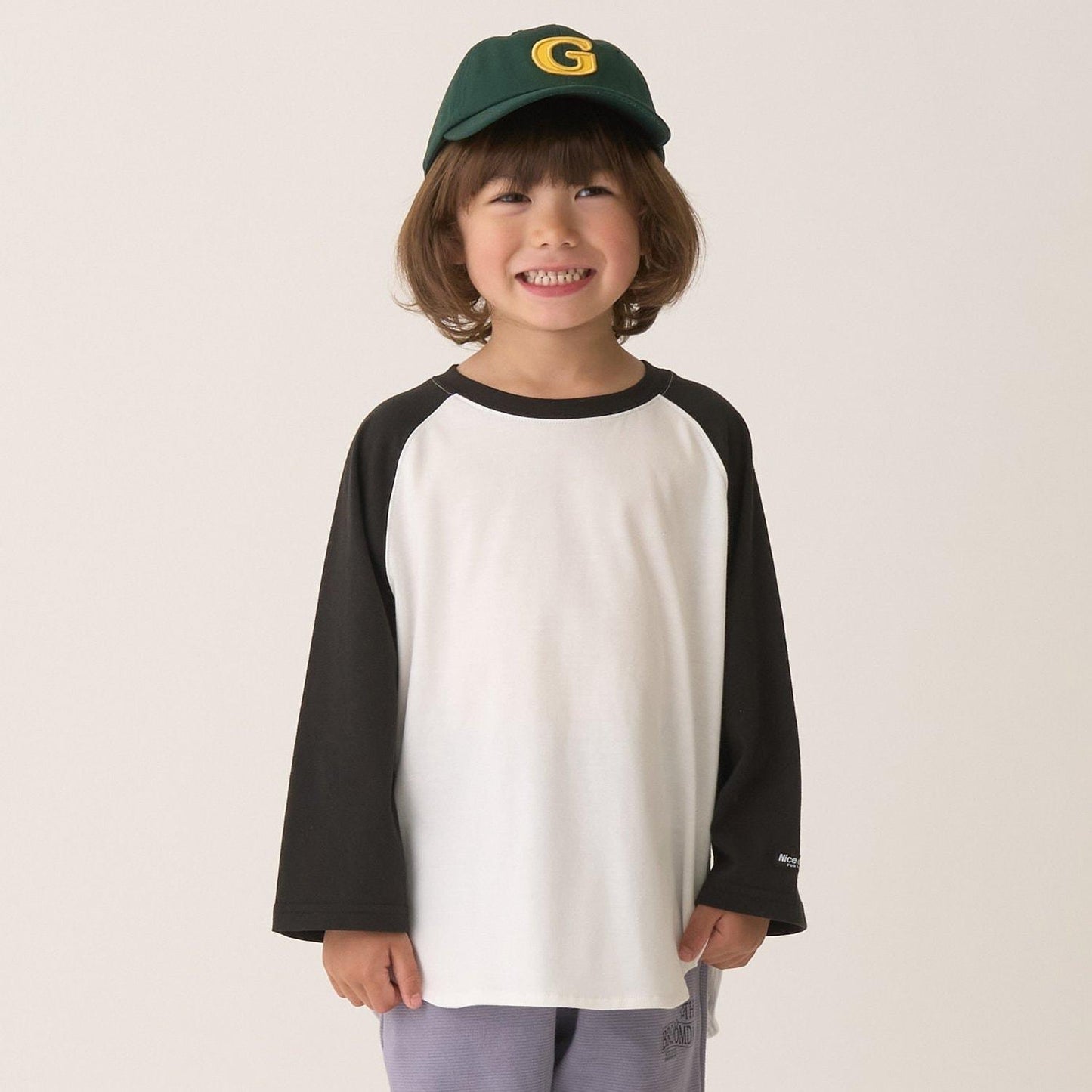 【舒適天竺】寬鬆版型插肩袖T恤