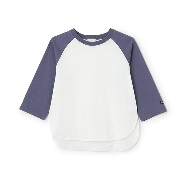 【舒適天竺】寬鬆版型插肩袖T恤