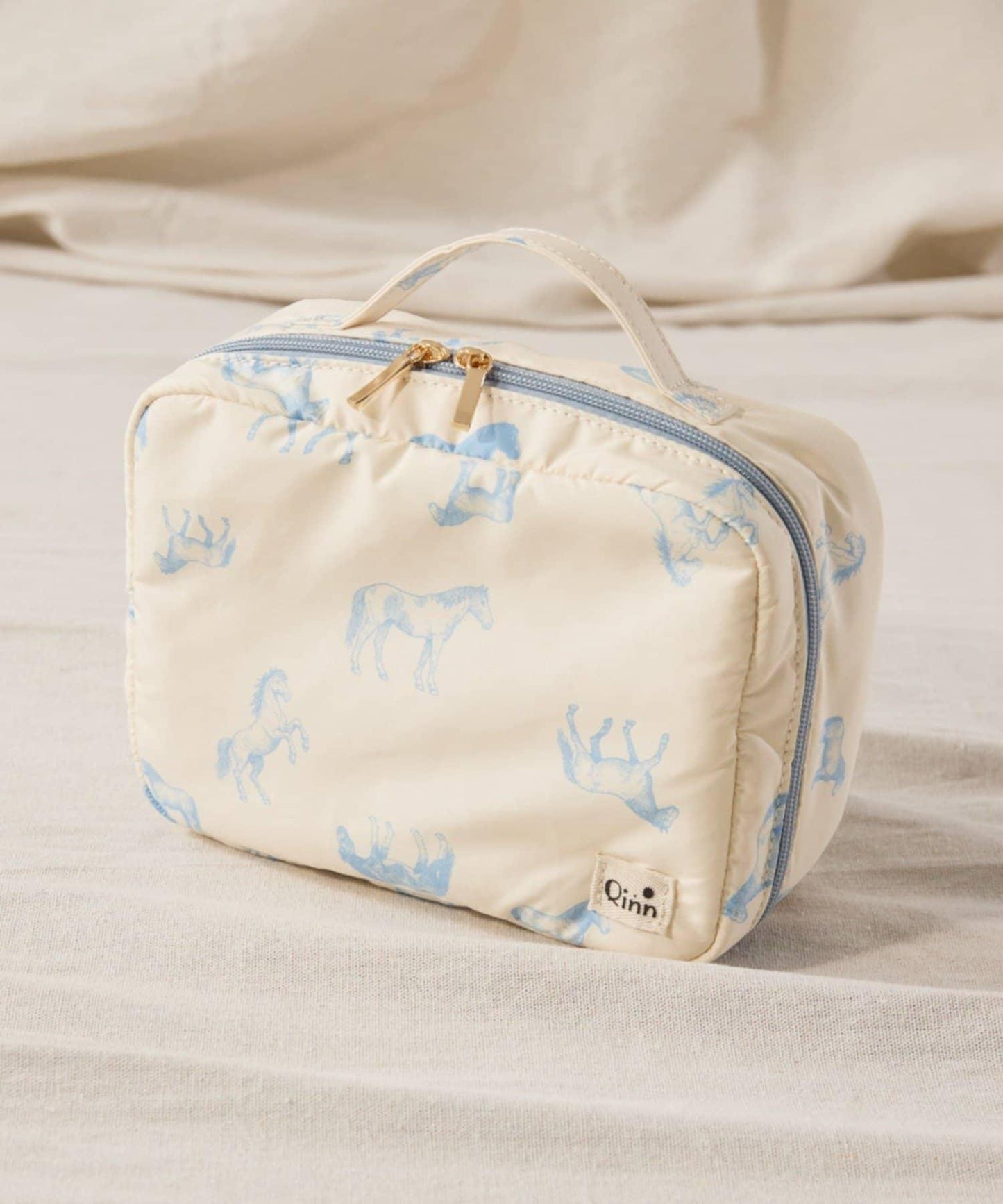 【兒童】【Qinn】多功能織帶標籤化妝包