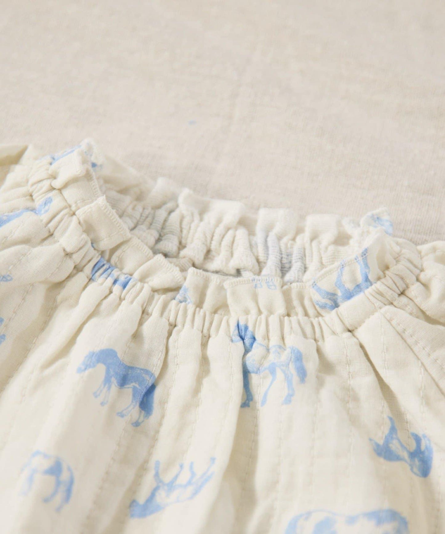 【嬰兒】【Qinn】雙層紗布上衣