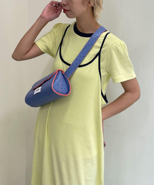 【HELLO.SANFRANCISCO/你好,舊金山】混搭圖案T恤搭配吊帶連衣裙