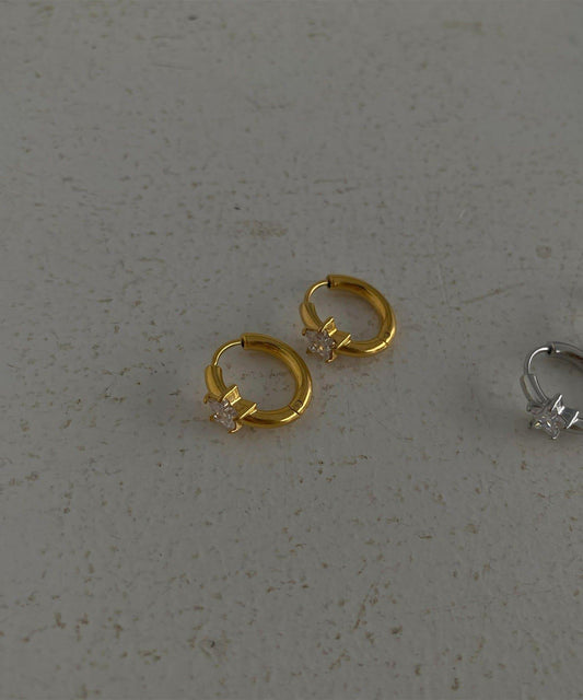 【網紅SAKURA企劃】過敏適用 星星耳釘