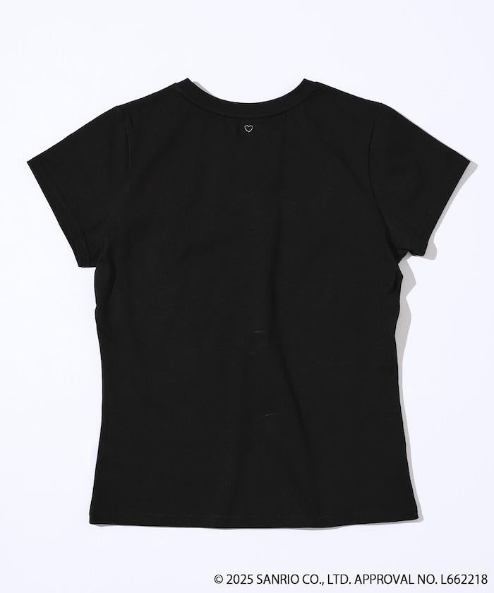 x <我的甜心><烏魯米> LOGO 緊身T恤