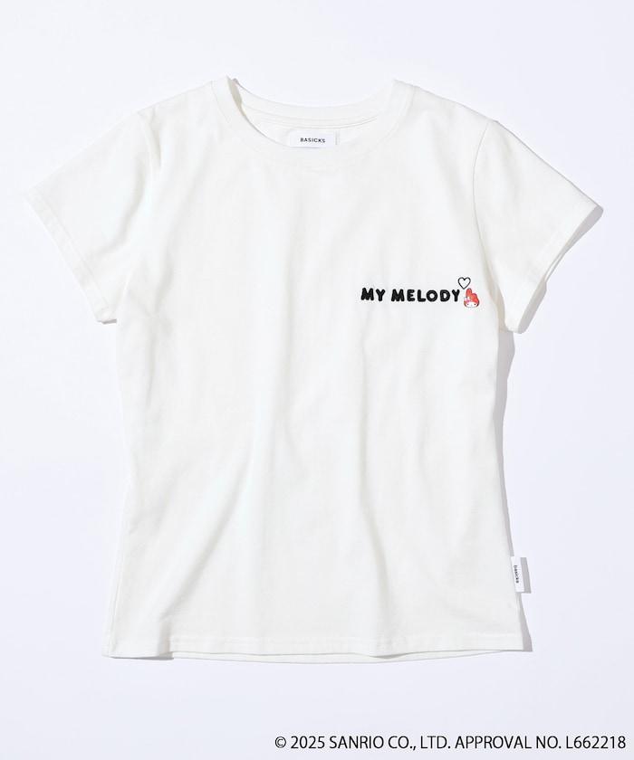 x <我的甜心><烏魯米> LOGO 緊身T恤