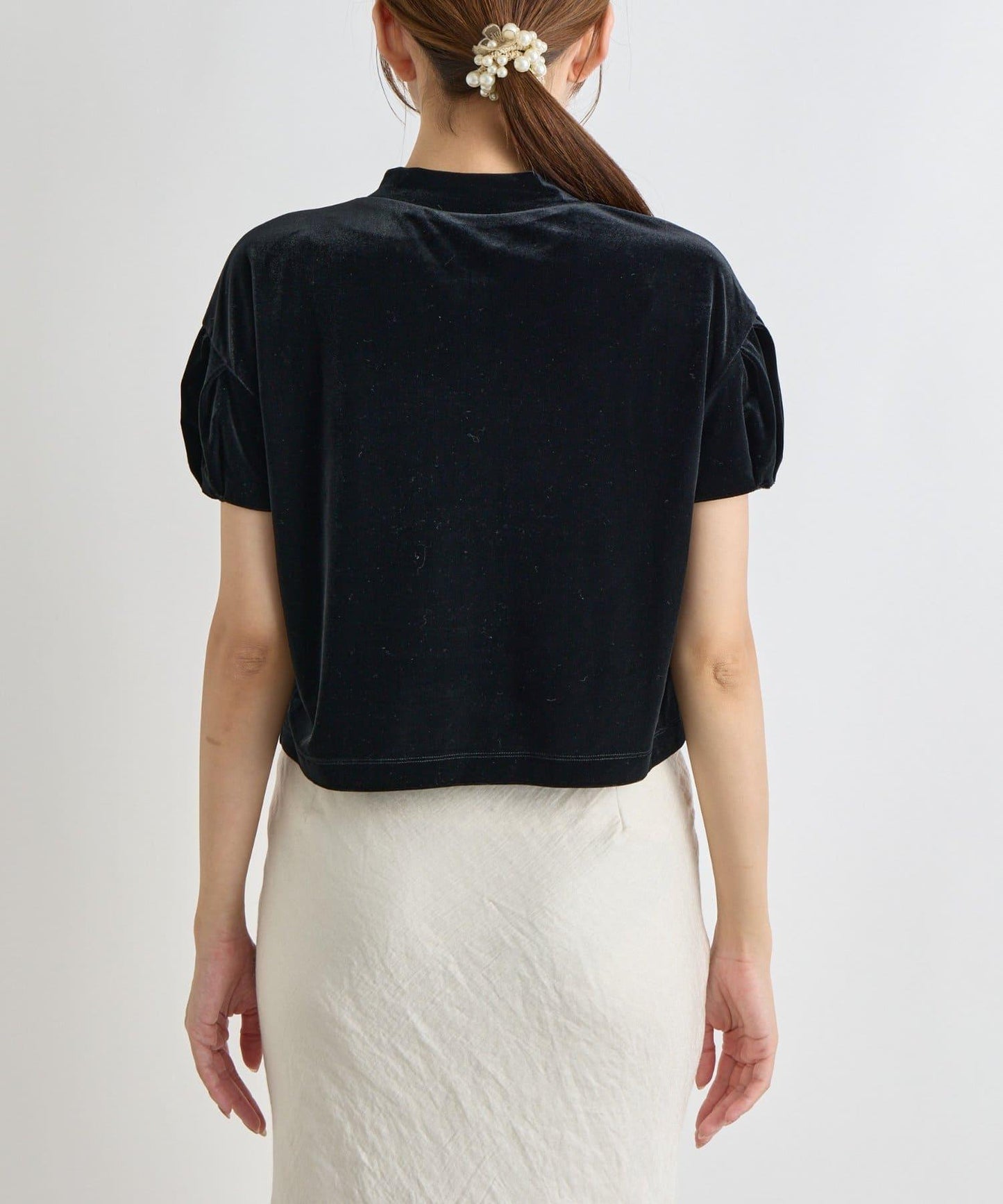 絨面鬱金香上衣