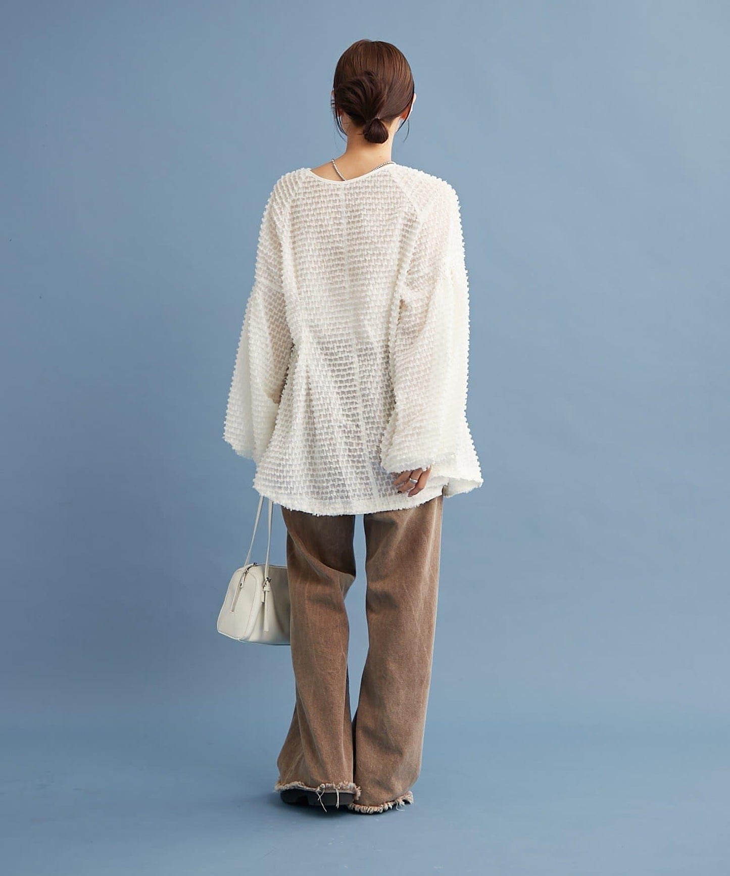 流蘇設計長款上衣