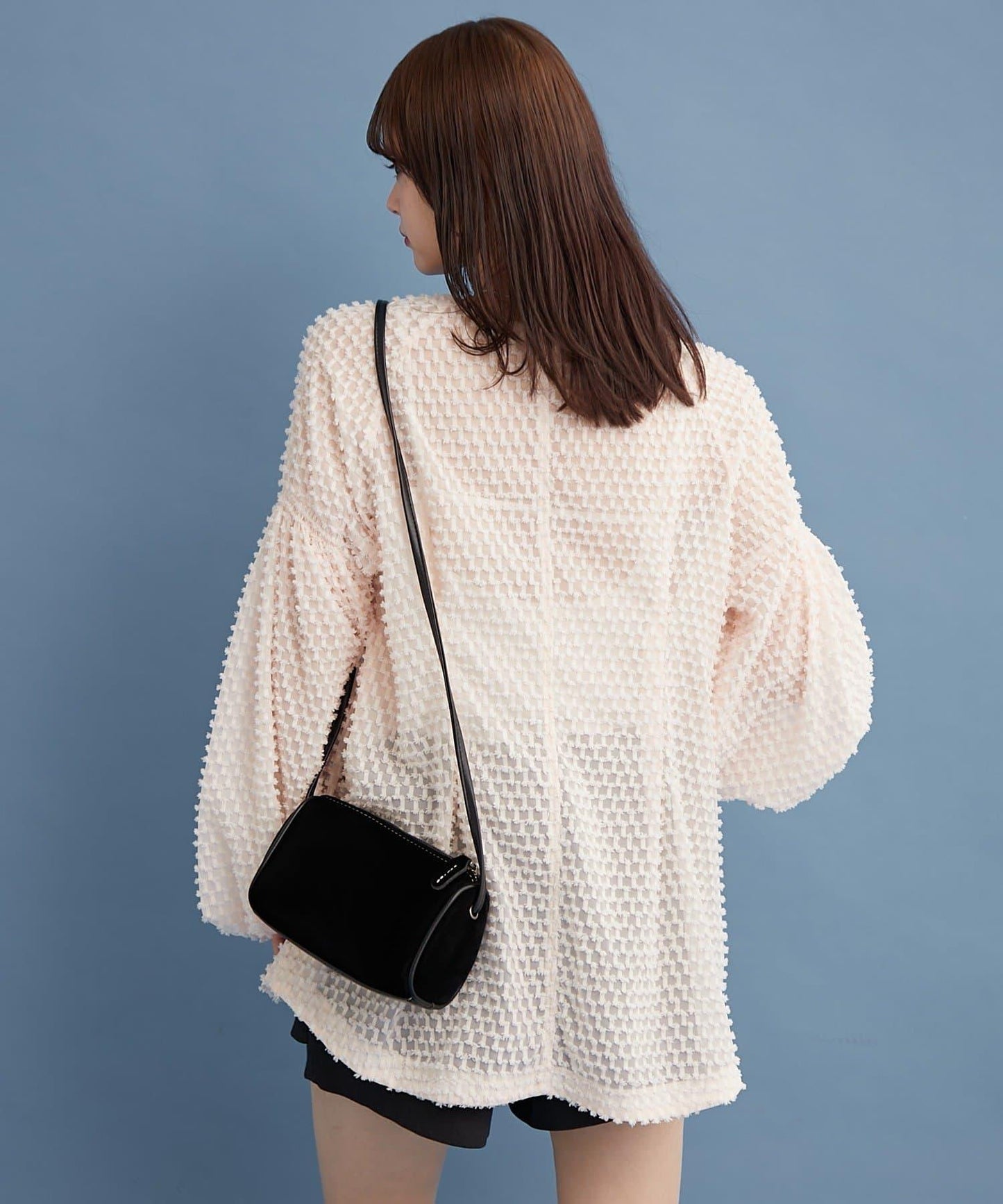 流蘇設計長款上衣