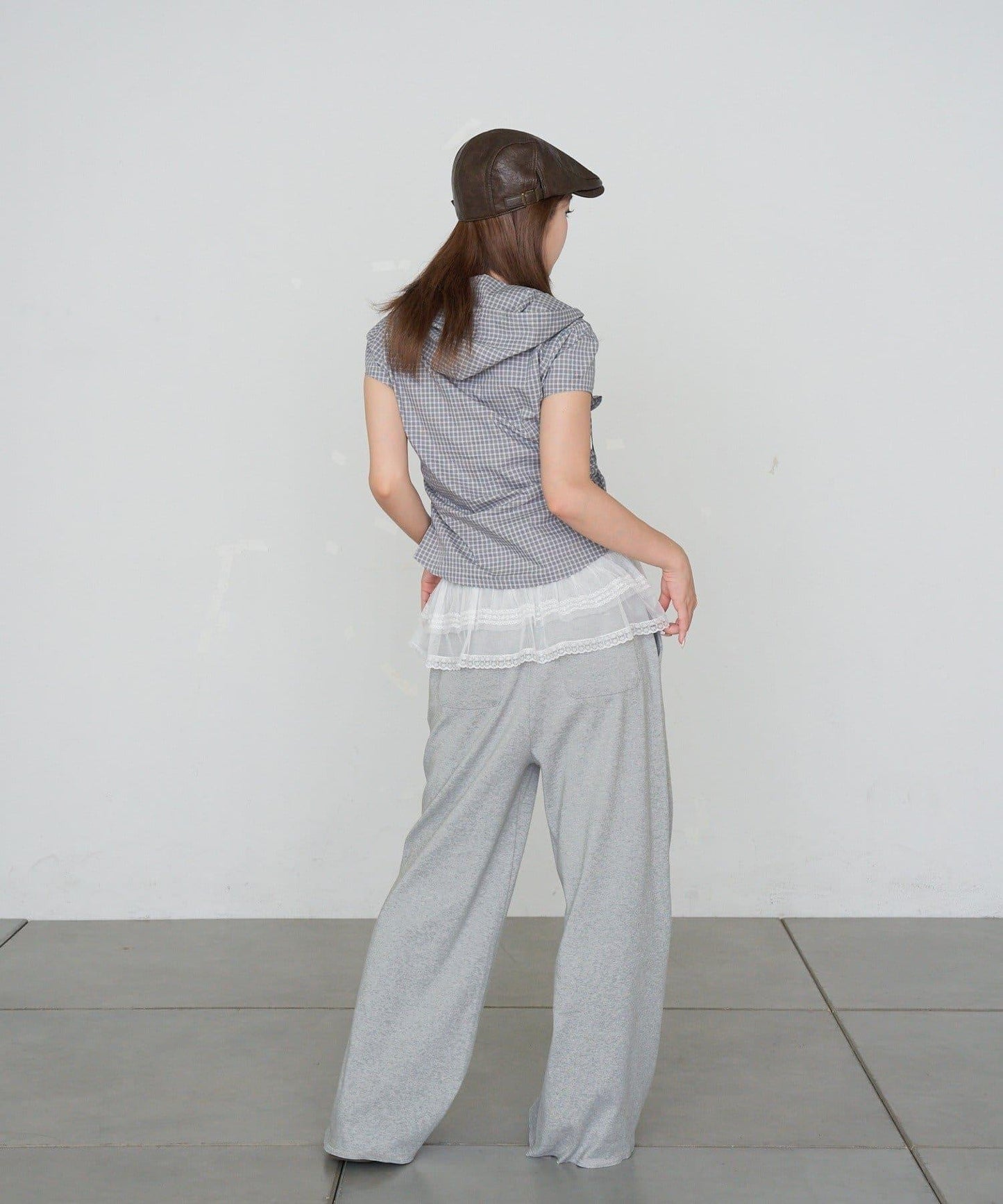 食品檢查緊身襯衫