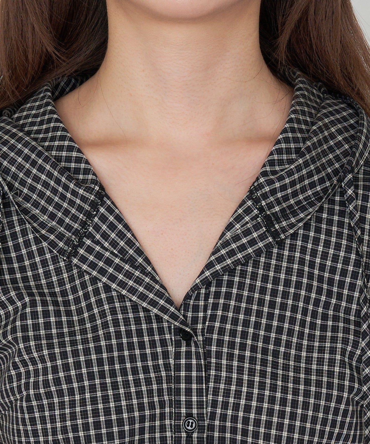 食品檢查緊身襯衫