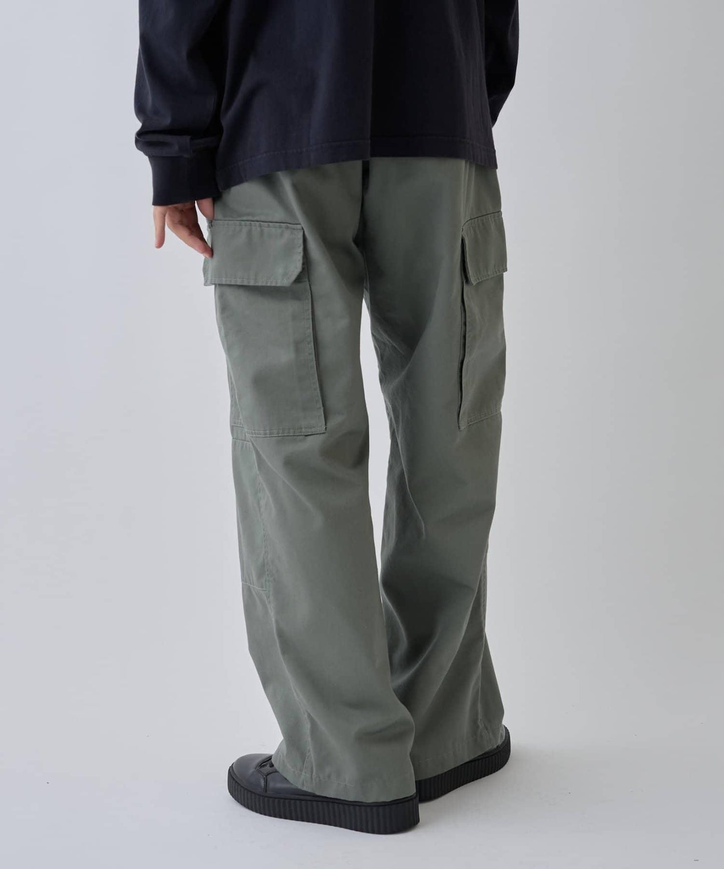 【AW】斜紋帆布工裝褲
