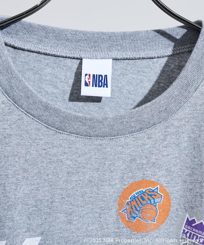 NBA印花拼接長款T恤