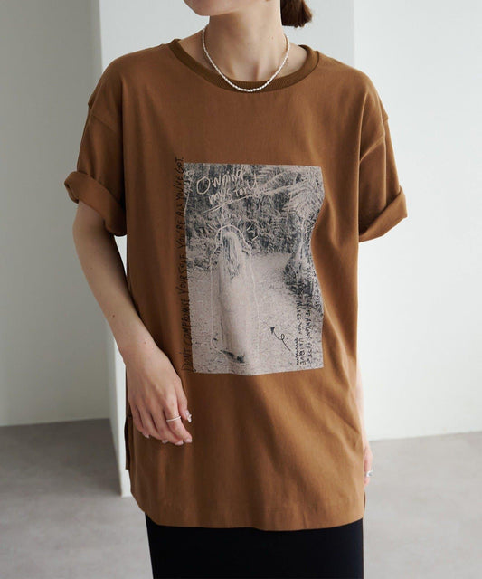 【冰感+防紫外線】照片印花T恤