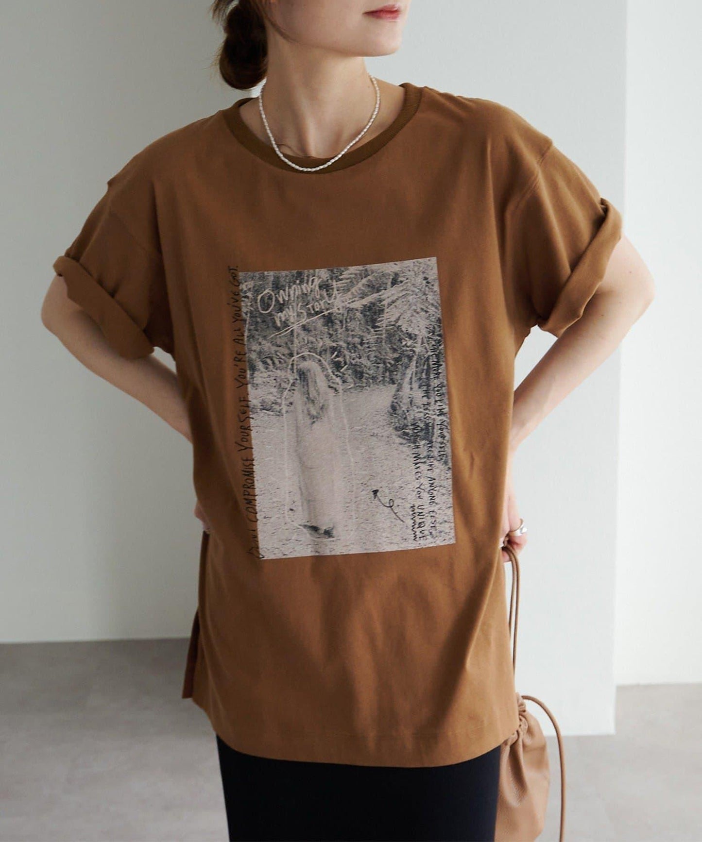 【冰感+防紫外線】照片印花T恤