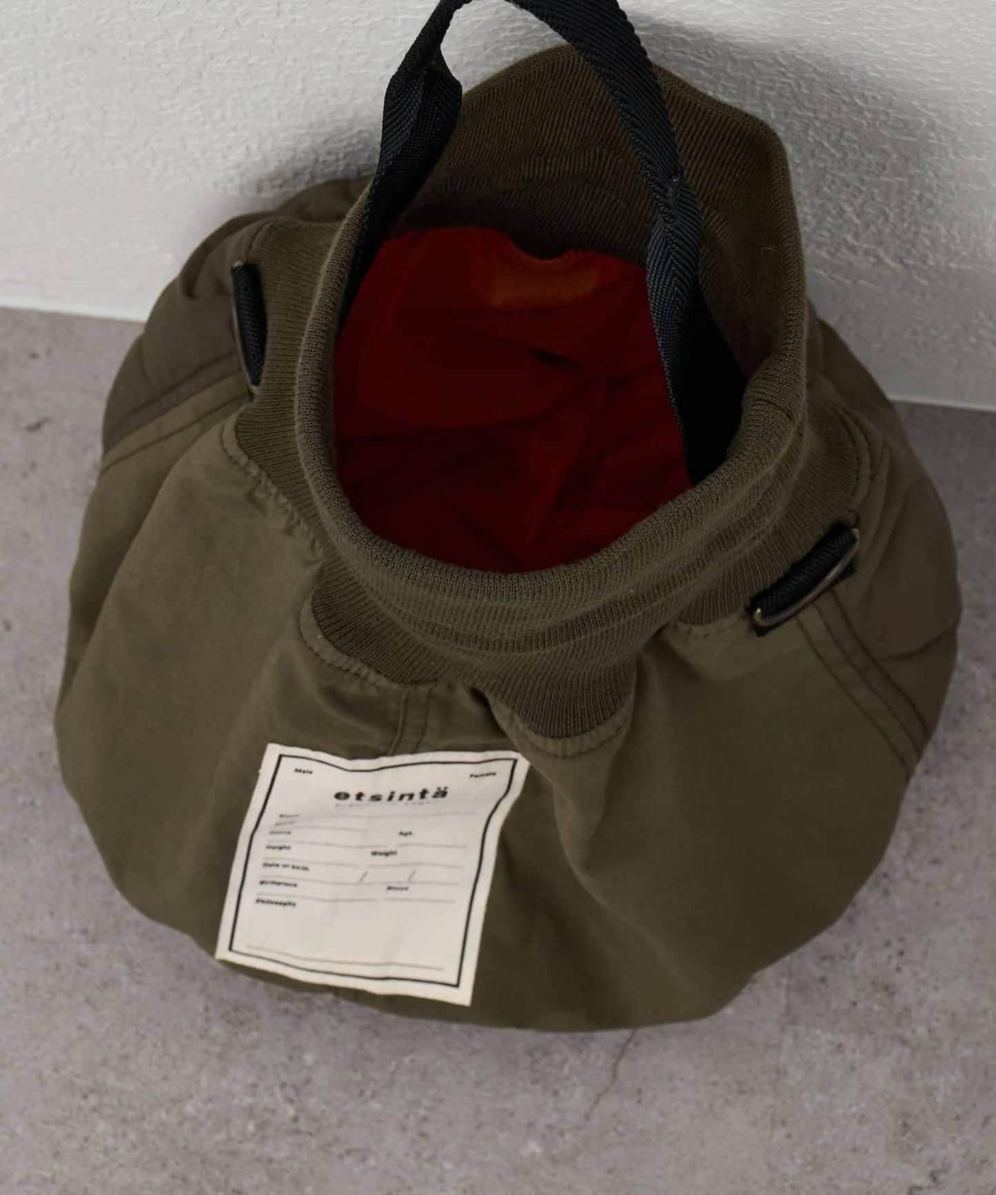 【PALCLOSET限定】etsinta拼接棉被肩揹包