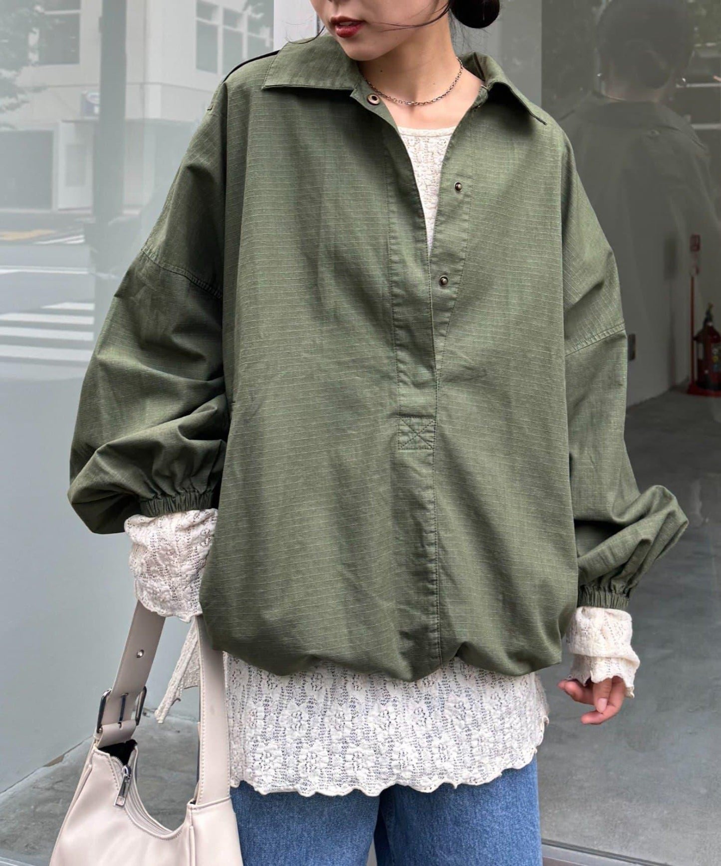 尼龍防撕裂超大號風衣