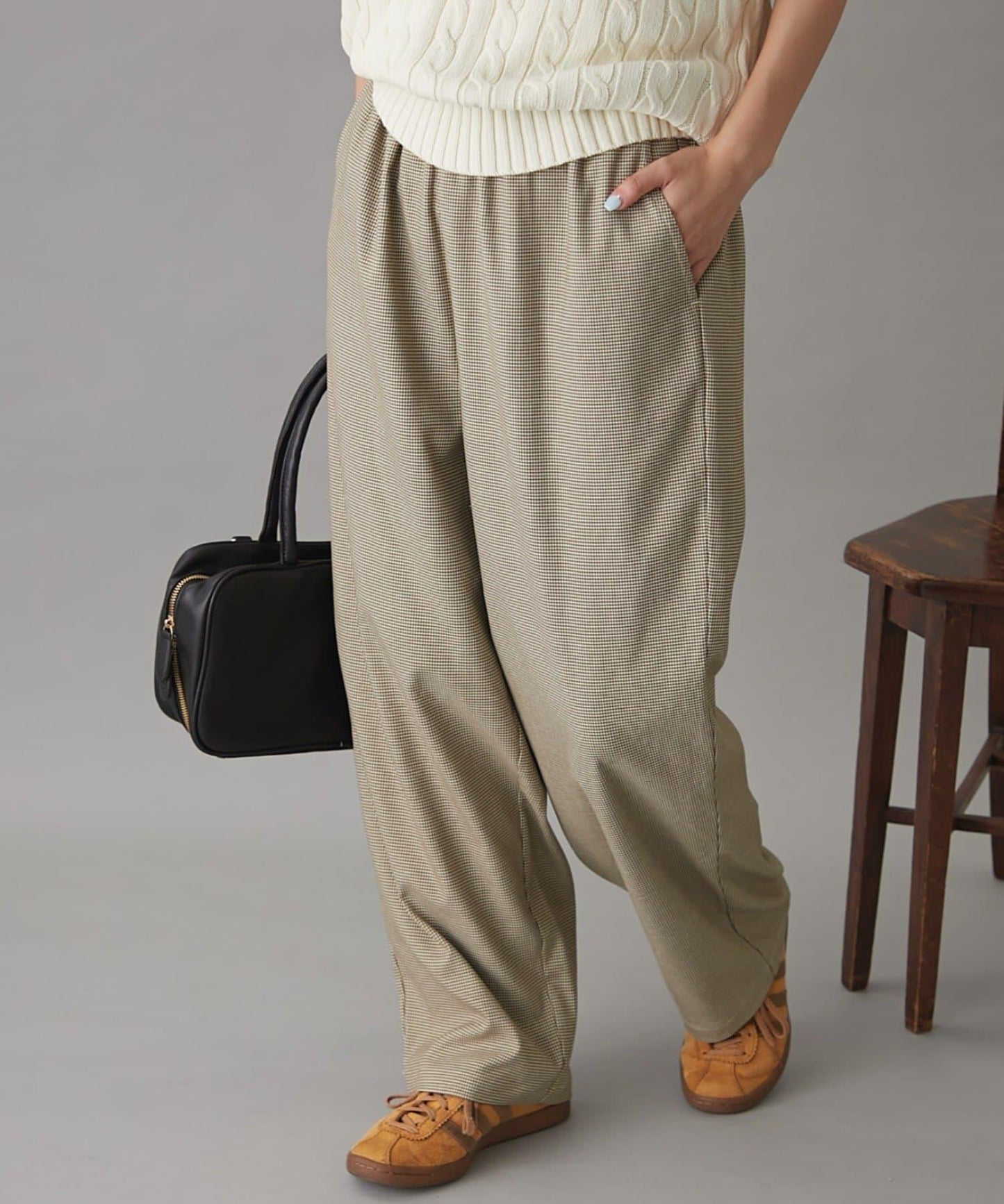 GEVACO格紋休閒褲