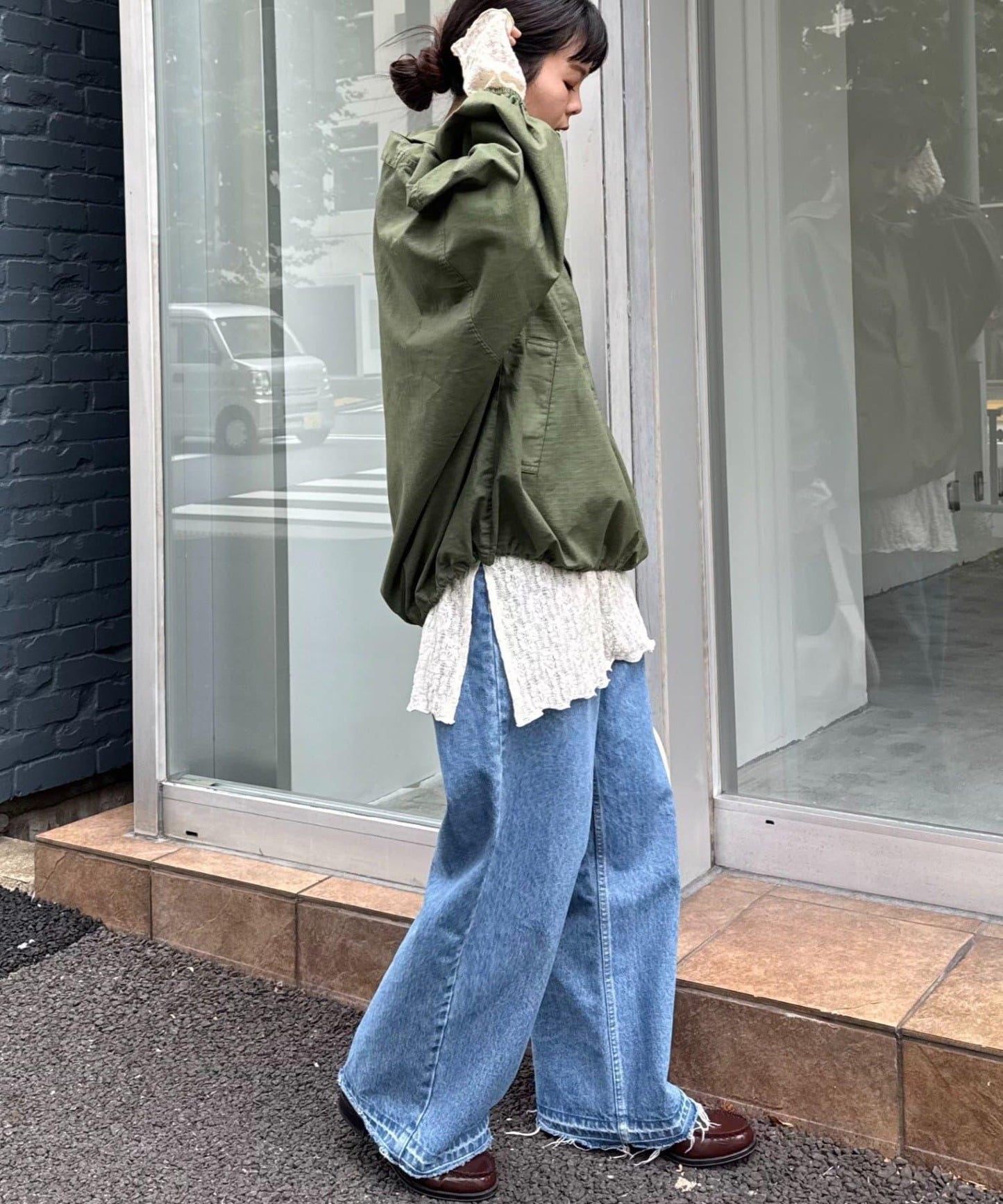 尼龍防撕裂超大號風衣