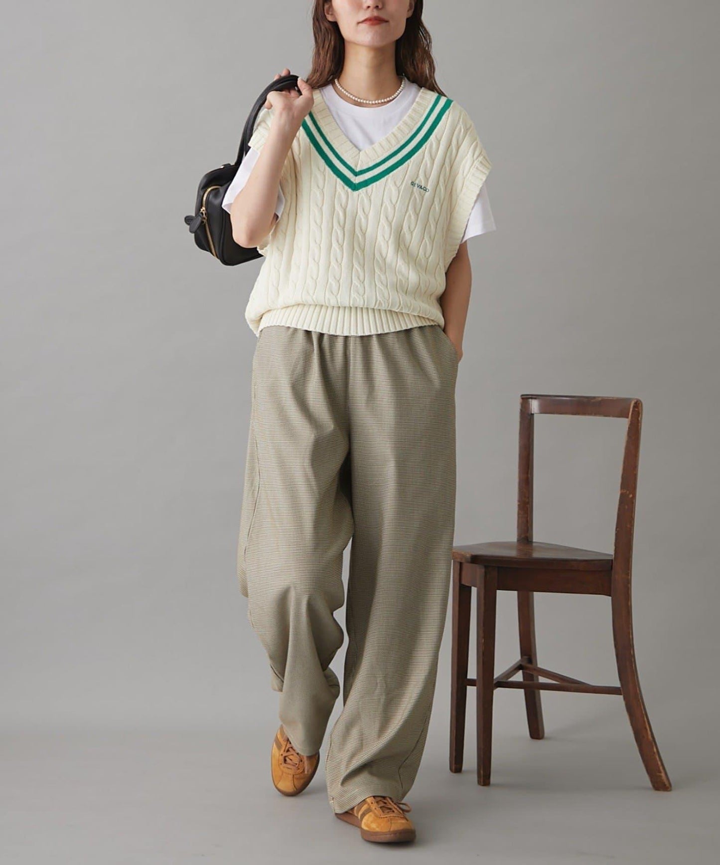 GEVACO格紋休閒褲